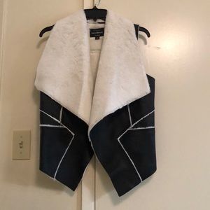 Haute Monde Faux Suede Vest